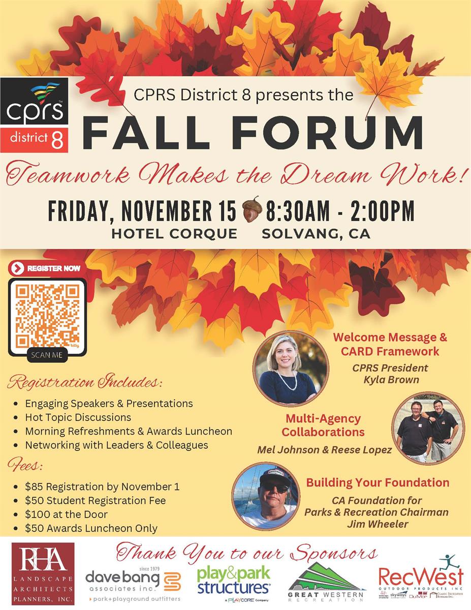 Fall Forum Flyer